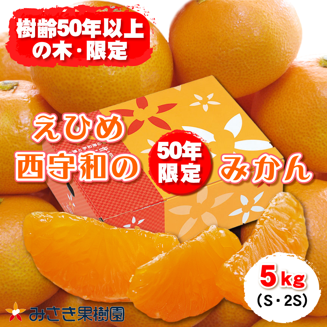 「11月上旬～順次発送」みさき果樹園の西宇和みかん（小玉5㎏）